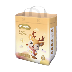 حفاضات أطفال بملمس قطن مقاس XL للبشرة الحساسة