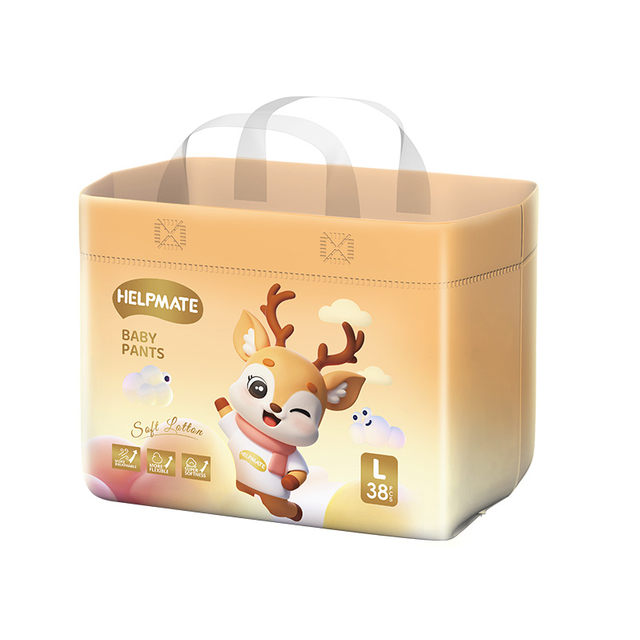 حفاضات أطفال فاخرة قابلة للسحب مقاس L: توفر حماية متقدمة