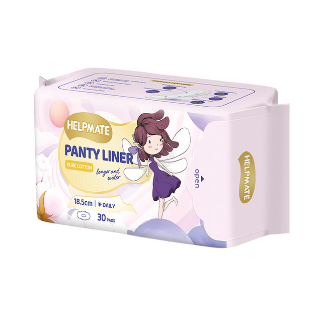 فوط صحية قطنية فائقة الصغر مقاس 185 ملم للحماية من الضوء (30 قطعة)